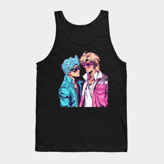 Anime Bromance Anime Tank Top by animegirlnft